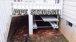 The BEST PVC Pipe Storage I have ever built