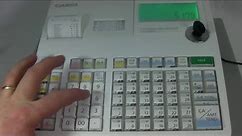 How To Use The Casio SE-S2000 or SE-S300 Cash Registers