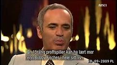 Kasparov Interview 18-Sep-2009