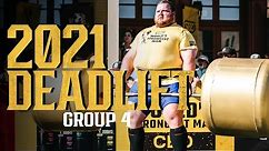 770 lbs (349 kg) Deadlift for Reps | 2021 World's Strongest Man | Group Four