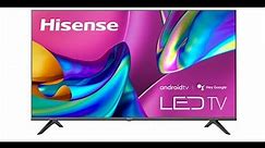 Hisense 40A4H, 2022 New Model | Hisense A4 Series 40-Inch FHD Smart Android TV | Features highlight