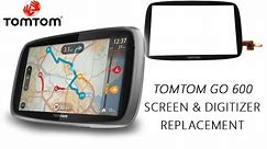 TomTom Go 600 Screen & Digitizer Replacement Tutorial / Wymiana wyświetlacza