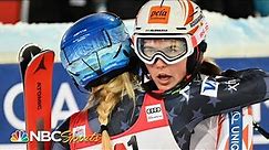 History denied! Vlhova takes slalom from Shiffrin with excellent final run | NBC Sports