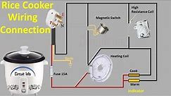Rice Cooker wiring connection