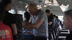 Bus karate workshops teaches passengers how to handle public transport violence