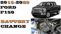 Ford F150 Battery Replacement 2015-2020
