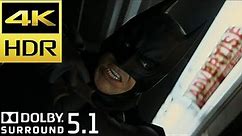 Batman vs Ra's Al Ghul Final Fight Scene | Batman Begins (2005) Movie Clip 4K HDR