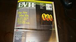 FC+G presents Byte Computer magazine December 1988 MAC II Macinstosh