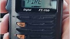 New York Fire department. listening to the NYFD on Yaesu FT-70D #ham #hamradio #scanner