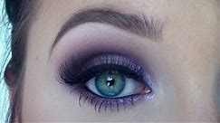 Purple eyeshadow makeup tutorial - from day to night | Jaclyn Hill