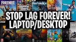 Play Any Game on Low End Laptop/Desktop NO LAG! Tutorial 2021 (100% WORKING) EASY!!::