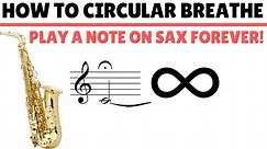 How To Circular Breathe On Sax #41