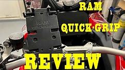 RAM Mounts Quick Grip Review for Motorcycles