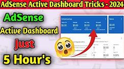 Adsense dashboard activation Trick #adsense_dashboard_activation #adsene_dashboard