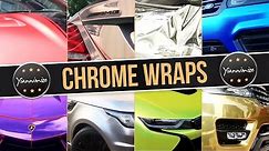 Chrome Wrap Cars Compilation