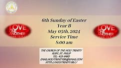 6th Sunday of Easter Year B
