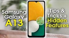 Samsung Galaxy A13 Tips and Tricks + Hidden Features | H2TechVideos