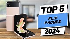 Top 5 BEST Flip Phones in (2024)