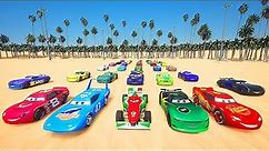 Race Pixar Cars 2 3 McQueen & Friends Jackson Storm The King Francesco Bernoulli Conrad Camber