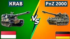 AHS krab vs PzH 2000 Powerful Howitzers