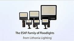 Lithonia Lighting® ESXF LED Floodlight Family: All-in-One Flood with Ultimate Versatility