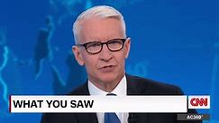Anderson Cooper addresses criticism about Trump town hall