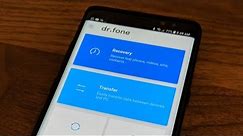 Dr.Fone can Recover Lost Data from your iPhone or Android Smartphone