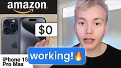 *NEW* How To Get a FREE iPhone 15 MAX From AMAZON in 2023! - Amazon Free iPhone Method 2023 (HURRY!)