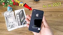 Refurbished Apple Iphone 4s Unboxing in 2023 | Like New Condition | Fancytechz!