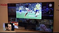 Haier TV with Vision Tracking Control First Look - CES 2013