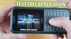 Nokia 800 Tough test full application