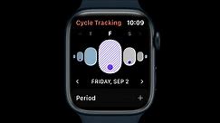 Apple Watch Series 8 features private fertility tracking