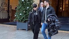 Madonna dons stylish ensemble as she steps out in Paris