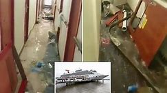 Video shows Carnival cruise ship in disarray after ‘horrific’ South Carolina storm