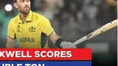 Australia Vs Afghanistan | Glenn Maxwell Beats Afghanistan Single-Handedly | Latest News Updates