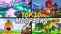 Top 10 Best Minecraft Modpacks To Play Now - January 2022