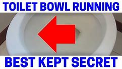 Toilet Bowl Water Keeps Running - Easy Fix!