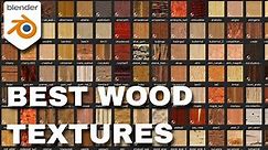 AWESOME Real Wood Texture set for Blender