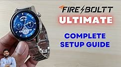 Fire-Boltt Ultimate Smartwatch Full Setup Guide