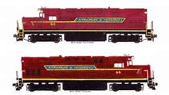 "The Arkansas & Missouri Railroad Song" by Andy Fletcher #Alcos #Ozarks #Trains #Railroads #C420