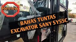 Review Excavator SANY SY55C