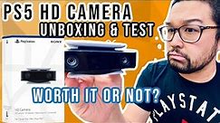 PlayStation 5 HD Camera Unboxing and Test | Is This PS5 Accessory Worth It?