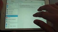 iPad Mini: How to Quickly Zoom In/Out on the Screen Using 3 Fingers Tap