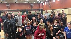 St. Paul softball team receives special visitor during practice