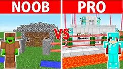 Best of Minecraft - Noob vs. Pro Build Challenge