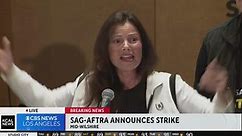 SAG-AFTRA announces strike