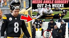 🚨 (BREAKING) Kenny Pickett NEEDS Ankle SURGERY & is OUT 2-4 WEEKS (Pittsburgh Steelers Injury Update
