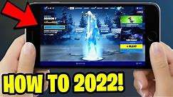 How to DOWNLOAD & PLAY Fortnite Mobile in 2022 IOS & Android! (EASY METHOD)