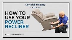 How to use your La-Z-Boy power recliner