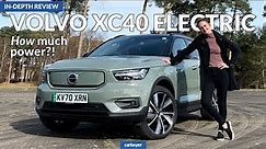 New Volvo XC40 Recharge Electric in-depth review: how much power?!